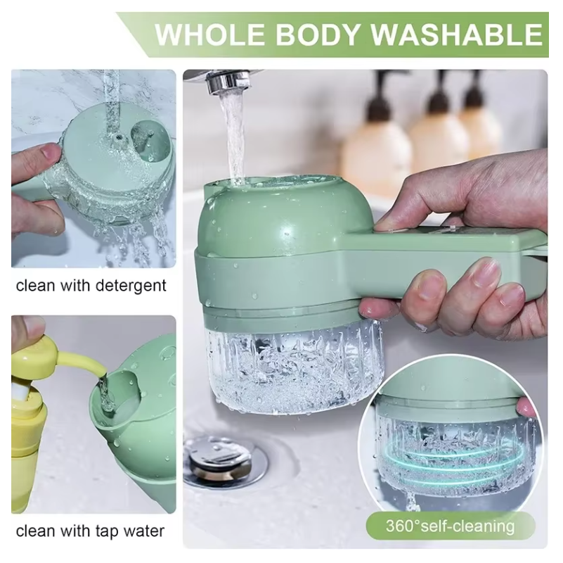 Multifunctional Electric Vegetable Cutter/Slicer Household Hand-held